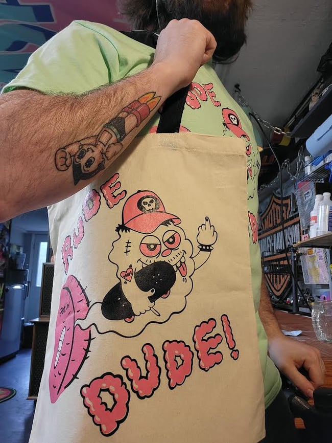 RUDE DUDE TOTE