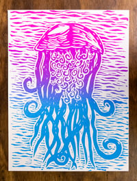 Image 1 of Jellyfish Serigraph