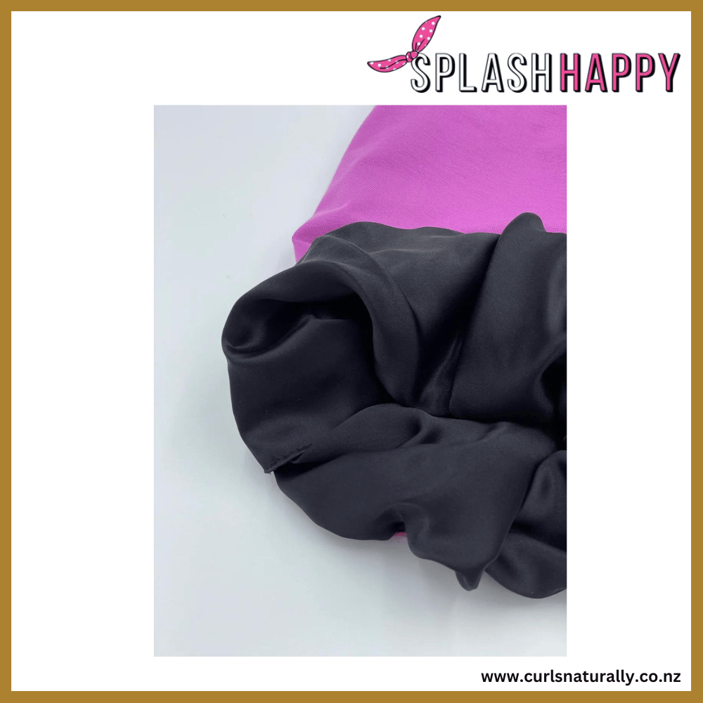 Image of Splash Happy Silk-Lined SLEEP PROTECTION 'Purple Rain'