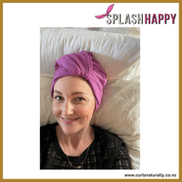 Image 3 of Splash Happy Silk-Lined SLEEP PROTECTION 'Purple Rain'