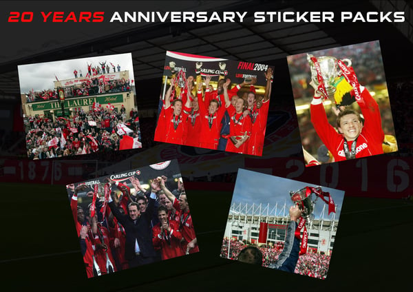 Image of 20 Year Anniversary Sticker Packs