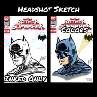 Image 1 of Headshot Sketch Add-On