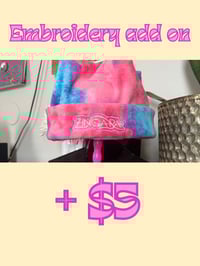 Embroidery add on 