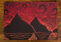Image 5 of Mountains Sunset Serigraph