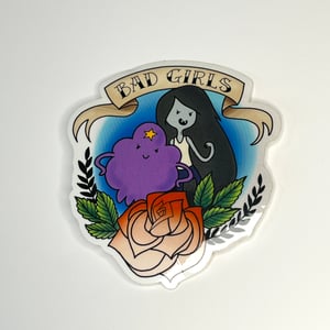 Image of Bad Girls Adventure Time Sticker