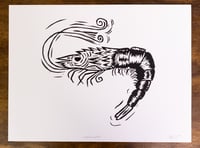 Image 3 of Shrimp Serigraph