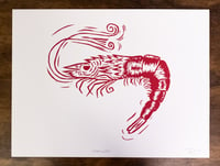 Image 1 of Shrimp Serigraph