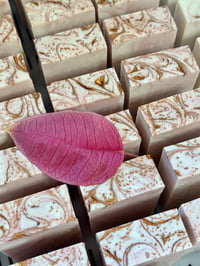 Image 2 of Raspberry Rose Hibiscus Tea Artisan French Milk Soap