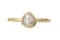 Image of Reserved. Rose cut pear diamond ring. 18k. Cortez