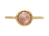 Image 1 of Pink sapphire ring. 18k. Amelie