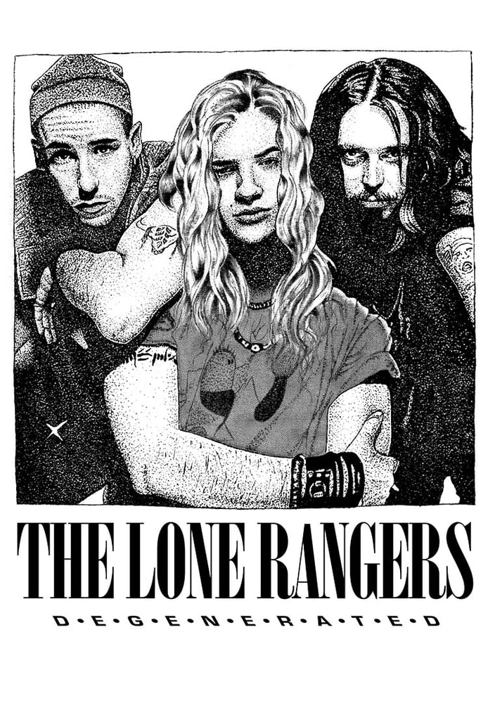 Image of THE LONE RANGERS - POSTER
