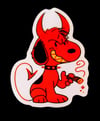 Devil Snoopy Sticker