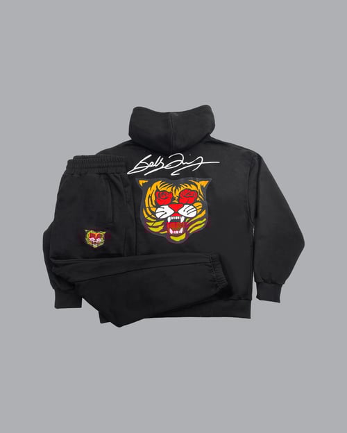 Image of The BLAK Classic Zip Up Hoodie Set