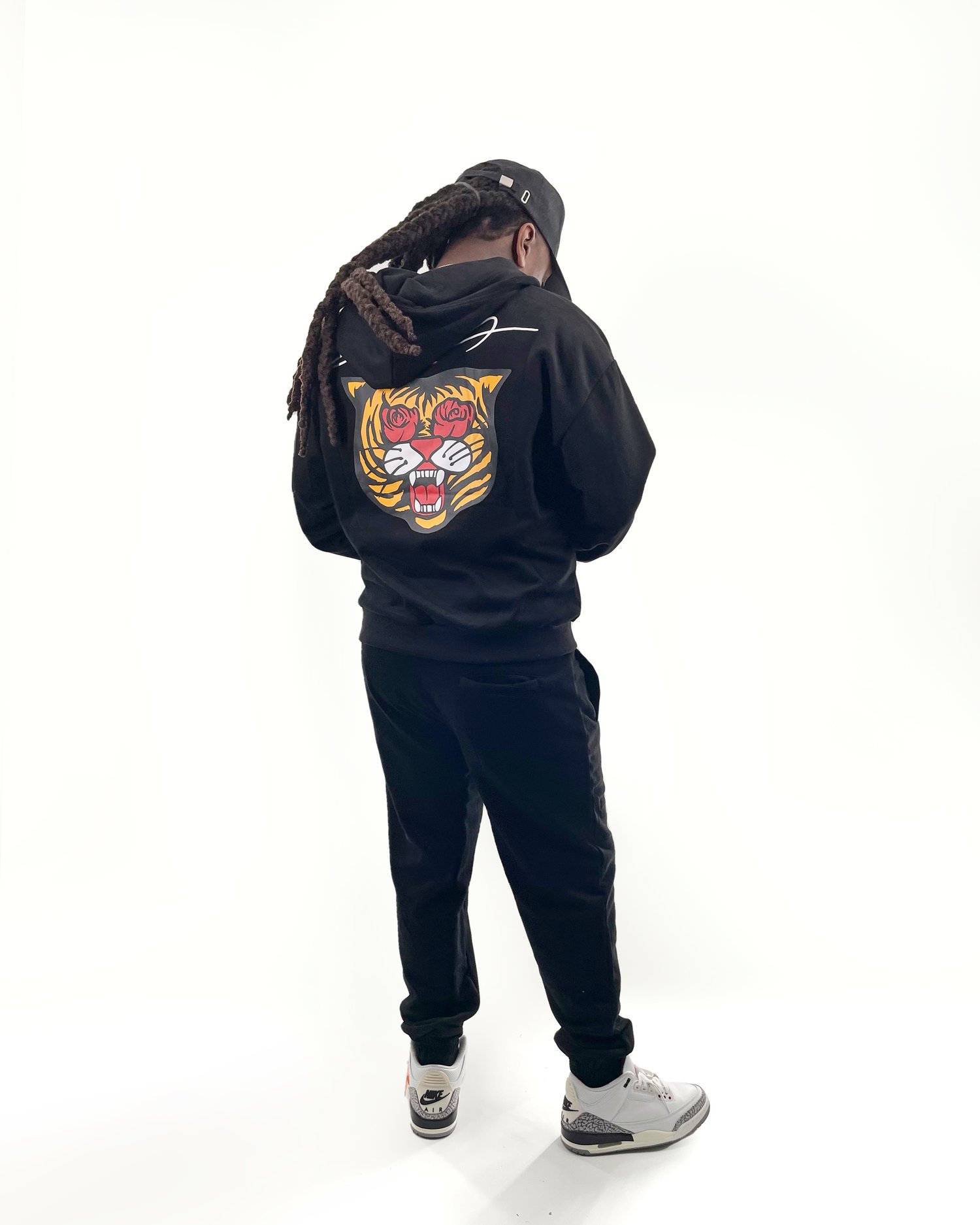 Image of The BLAK Classic Zip Up Hoodie Set