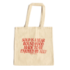 "SOUP IS A YEAR-ROUND FOOD MADE TO BE ENJOYED BY ALL!" TOTE