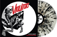 the VIOLATORS - "Die With Dignity - The No Future Years" LP (Splatter Vinyl)
