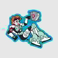Image 1 of Horizon Glitter Sticker