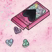 Image 3 of Sourhearts Art Print