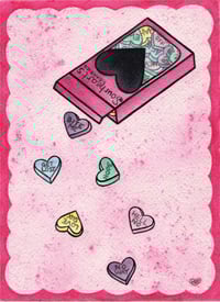 Image 2 of Sourhearts Art Print