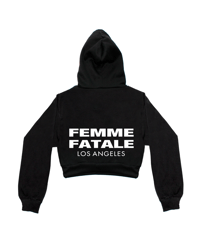 Image 2 of EAT ME OUT CROPPED HOODIE