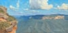 Clouds Building over Mt Solitary