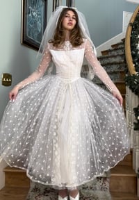 Image 1 of 1950s Princess Wedding Dress