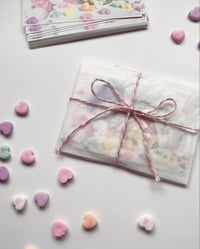 Image 3 of candy valentine postcard 💌﹡♡⃛*⁎⋆(꒡ᵋ ꒡ღ)