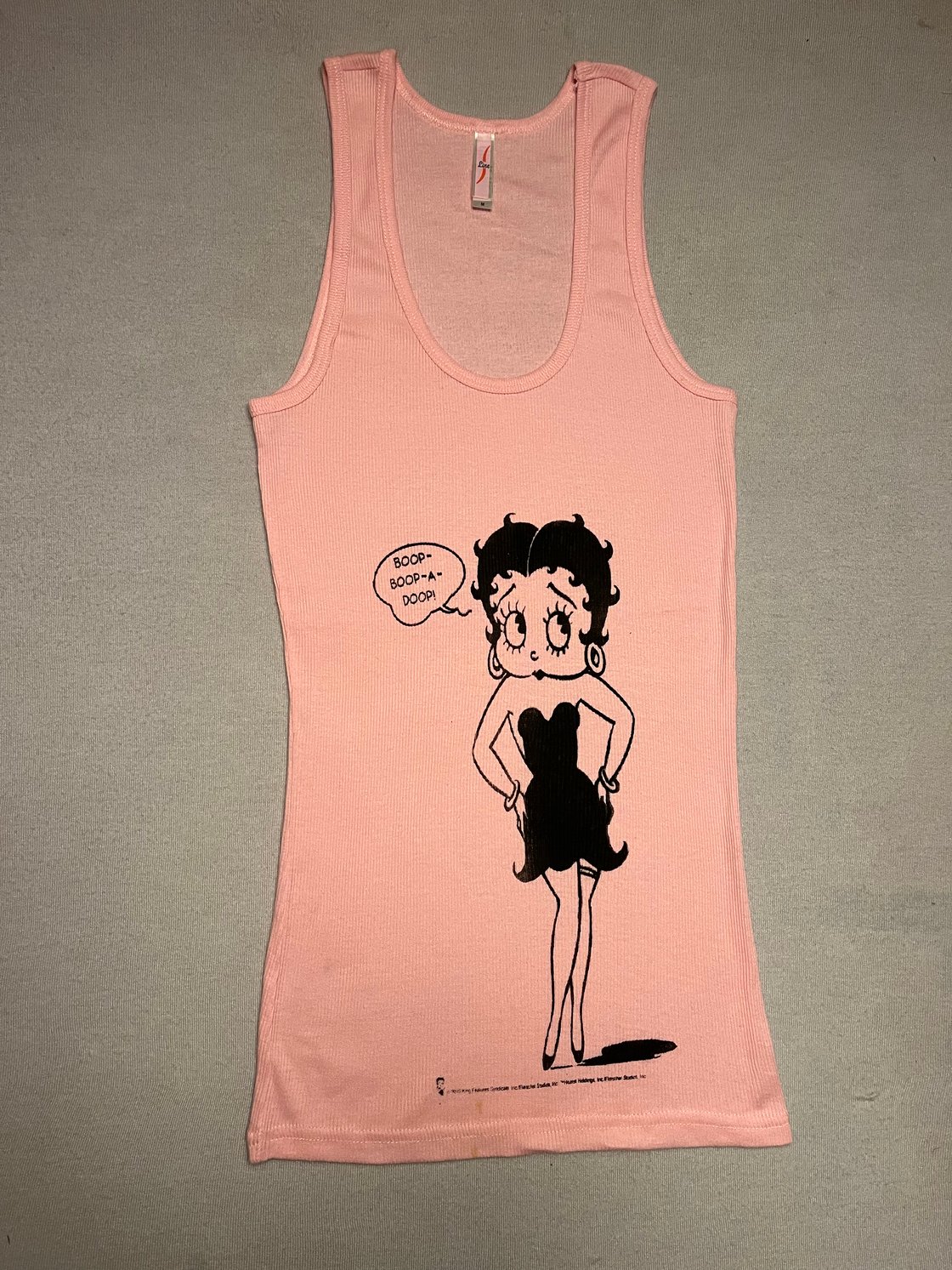 Image of Betty Boop Tank Top Medium