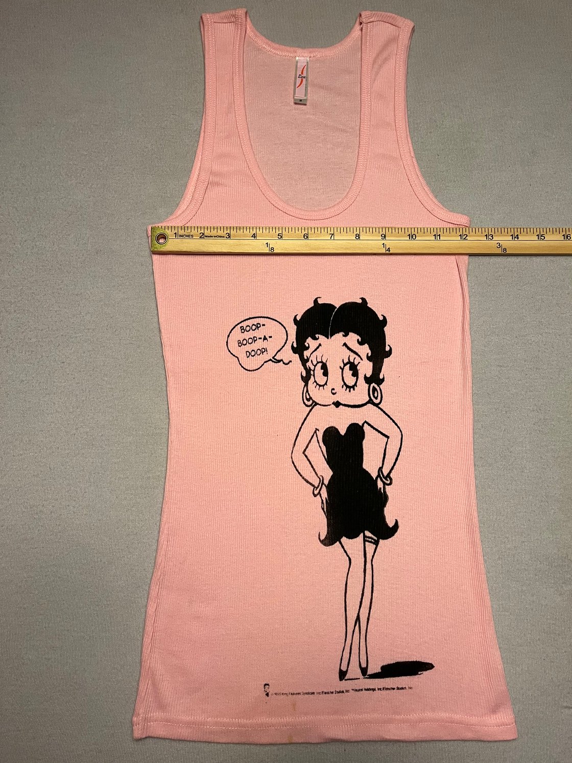 Image of Betty Boop Tank Top Medium