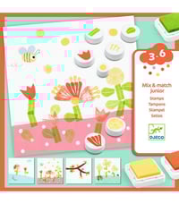 Image 3 of Djeco Mix&Match Junior Stamps