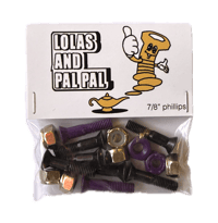 PALPAL X LOLAS 7/8" PHILLIPS HARDWARE [COLLAB PACK]