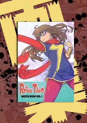 Image of  Pre-Order: Retsu Tateo Sketchbook Vol.1 International Edition