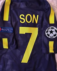 Image 1 of Tottenham Hotspur "SON 7" 2017/18 Third Shirt + UCL patches (S)
