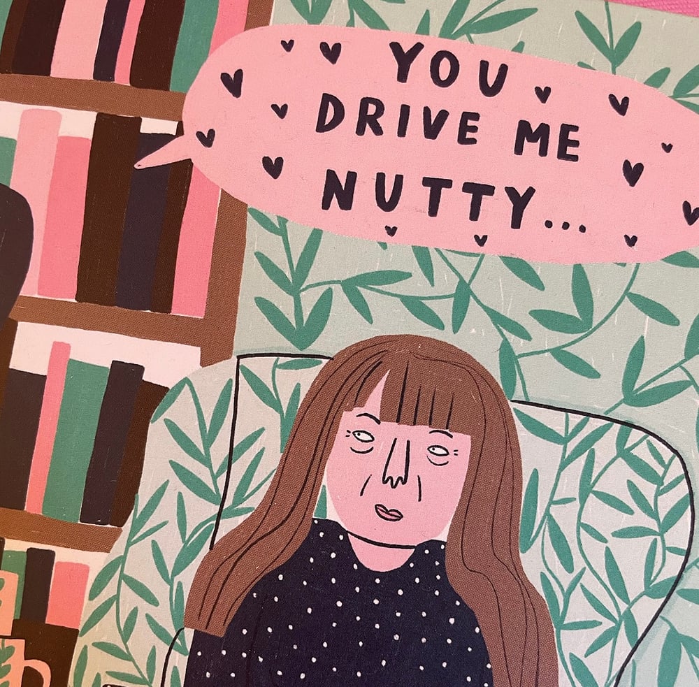 Image of Giles and Mary Gogglebox Valentines/ Anniversary Card 
