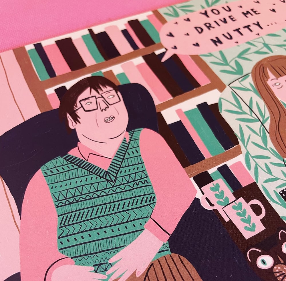 Image of Giles and Mary Gogglebox Valentines/ Anniversary Card