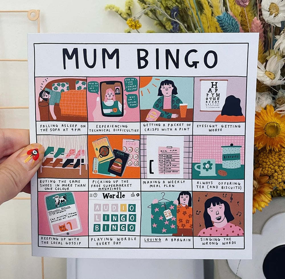 Image of Mum Bingo Mother’s Day/ Birthday Card