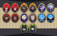 OVERBLOT KEYCHAINS - LEFOVERS