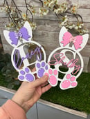 Image 4 of Bunny Feet Bauble (with bow)