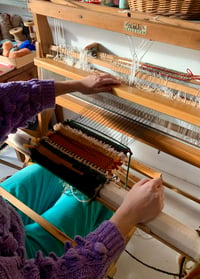 Image 5 of WORKSHOP - Weaving on a floor loom Tuesday 23 April 2024 10.00-12.00