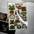 Sticky frogs sticker sheet Image 2