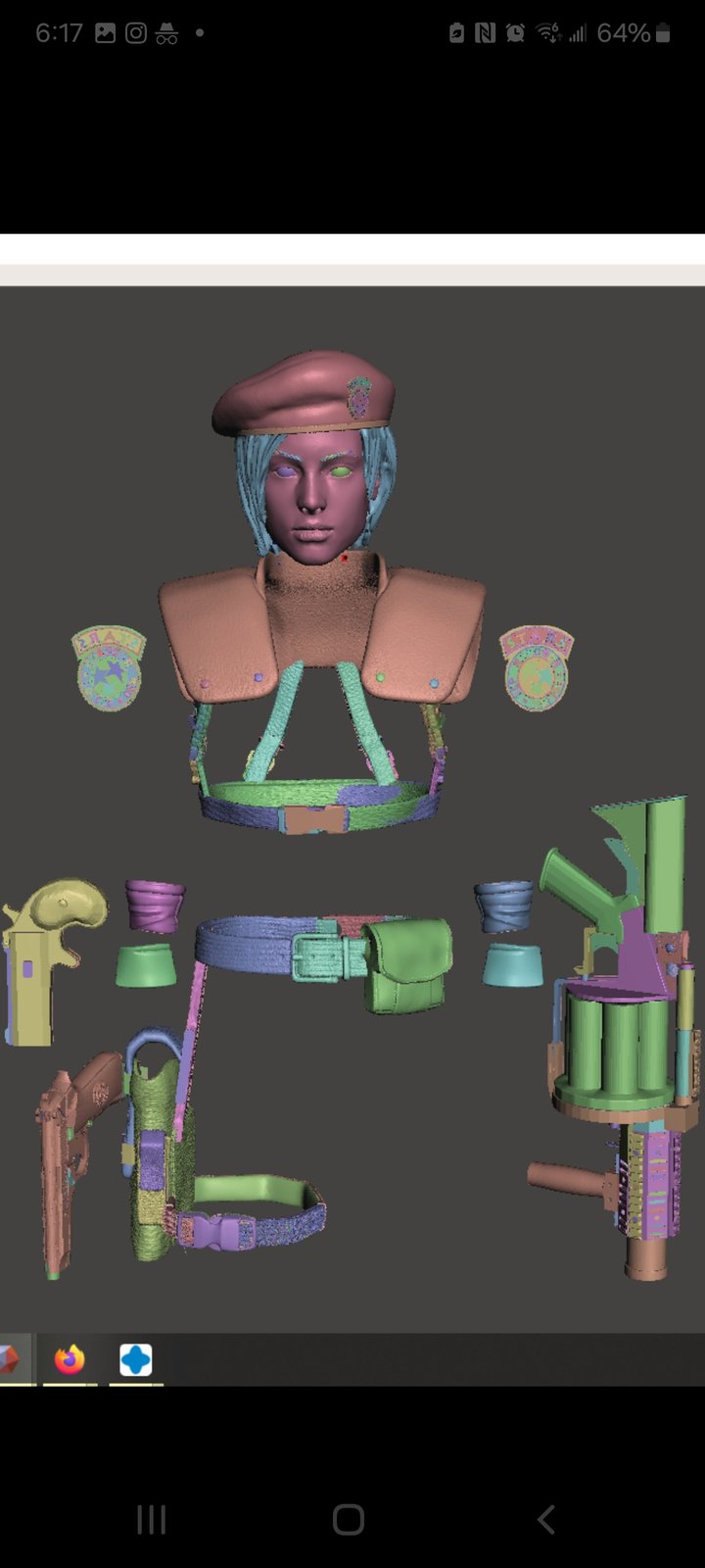 Jill Valentine kit limited run #1 | HFC 3d Prints