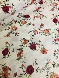 Image 1 of Loneta Rosas - Rojas - Teja - 8€/m 