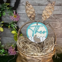 Image 2 of Bunny & Fence Bauble