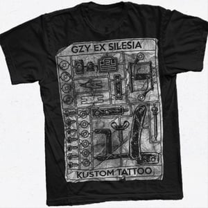 Gzy Ex Silesia - Tattoo Machine Old Paper - T shirt