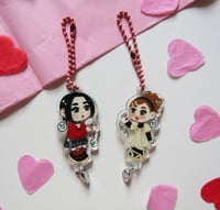 Image 2 of NANA AND HACHI KEYCHAIN