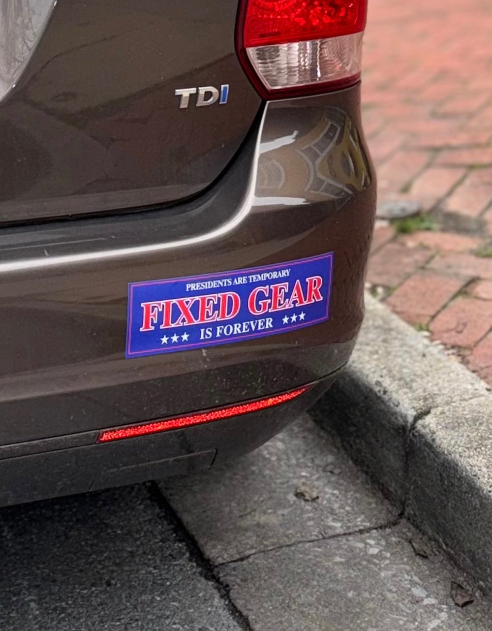 Presidents are Temporary Bumper Sticker