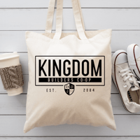Kingdom Builders Canvas Tote Bag