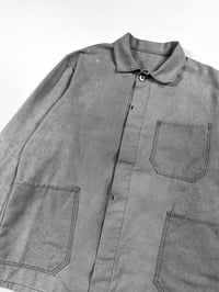 Image 4 of 1980’s Faded French Grey Chore Jacket