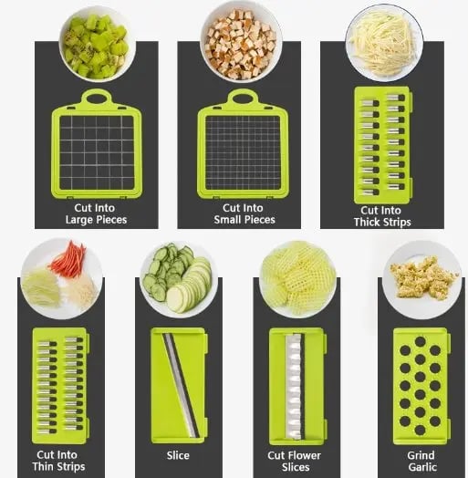 Multifunctional Vegetable Chopper with Basket Enjoy A Better And Healthier  Lifestyle Chop Chop