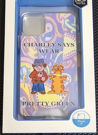 Image 1 of CHARLEY SAYS WEAR PRETTY GREEN PHONE CASE